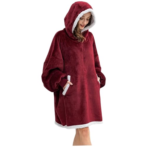 Couverture à capuche manches longues pour contrer le froid