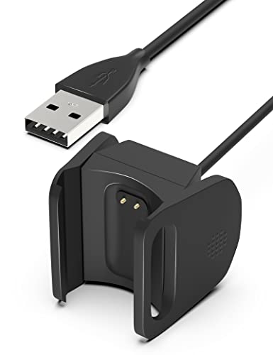 Bicmice Cable de carga de 3.3 pies compatible con Fitbit Charge 3, cable de carga USB de repuesto para Fitbit Charge3 y Charge 3 SE (edición especial) rastreador de fitness Cover
