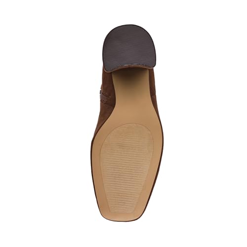 Steve Madden Women's Lizah Fashion Boot, Chocolate, 9.5