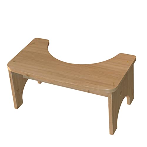 Tabouret de salle de bain bois marchepied ergonomique enfant en bois naturel