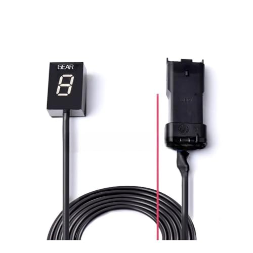 Indicateur de vitesse numérique 6 rapports LED rouge pour Ducati Hyperstrada