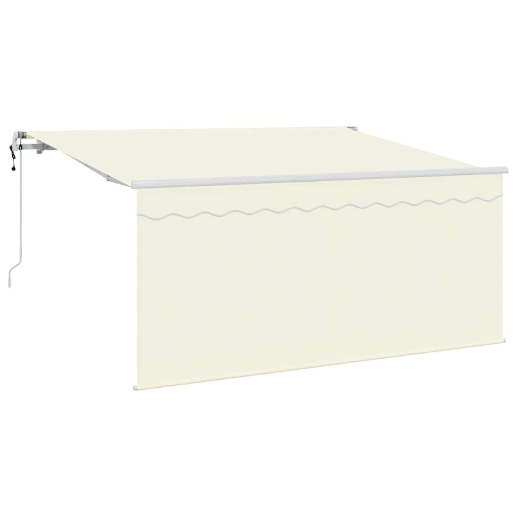 Store banne motorisé télécommandé protection solaire pour extérieur