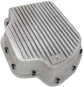 JEGS Cast Aluminum Finned Transmission Oil Pan for TH-400