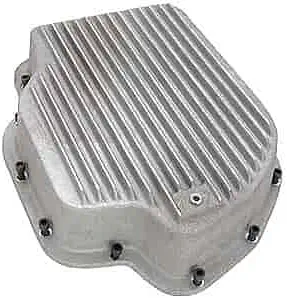 JEGS Cast Aluminum Finned Transmission Oil Pan for TH-400