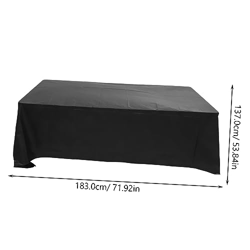 Nappe Enduite Rectangulaire Jetable x5 pour Tables de Réception et Dîners - 3