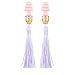 Utopiat Audrey Style Lavender Dream Earplugs Inspired By Breakfast at Tiffany's