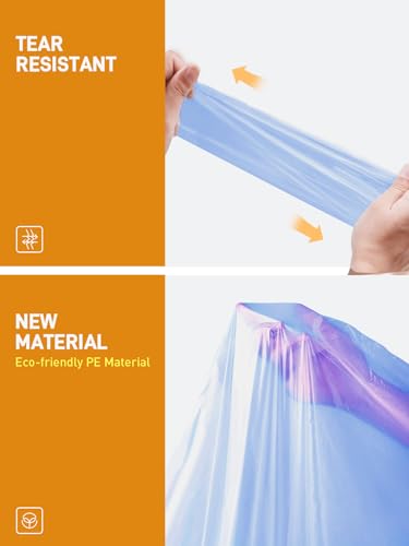 Image of SaphiRose Disposable Rain Ponchos Emergency Clear Poncho