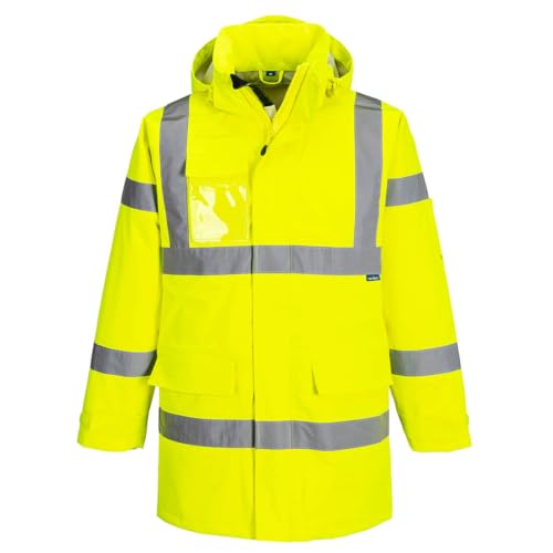 Veste de pluie haute visibilité Portwest S599 imperméable 3 couches avec rabat