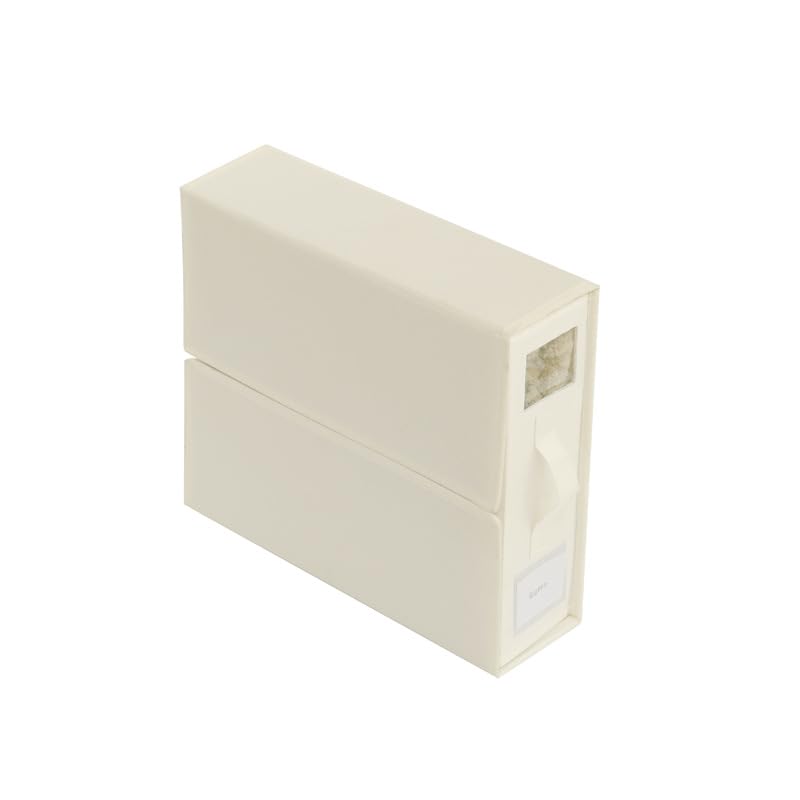 Xiao Hua Organizador de sábanas y almacenamiento, caja de almacenamiento plegable con ventana y etiqueta, carpeta organizadora de armario de lino para manta, juego de funda de edredón, juego de