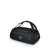 Osprey Daylite 45L ダッフルバックパック - コンバーチブル エブリデイ ダッフルバッグ ジム 通勤 旅行用 ブラック