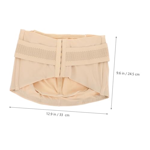 Faja lumbar postparto talla XL beige miniatura 2