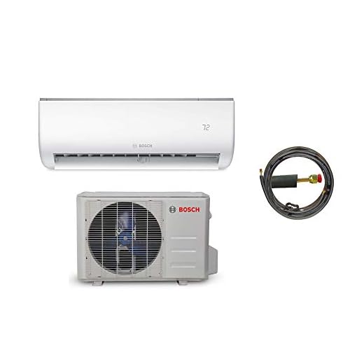 Bosch Ultra-Quiet 12K BTU 230V Mini Split Air Conditioner & Cooling System with Inverter Heat Pump, 20.7 SEER High-Efficiency