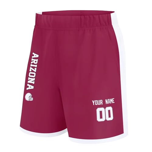 Swim Trunks Beach Shorts with Pockets Custom Name Number for Men Youth2