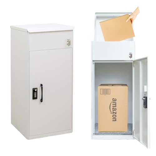 [ルスネコボックス] 宅配ボックス 防水 屋外 大容量 複数受け取り...