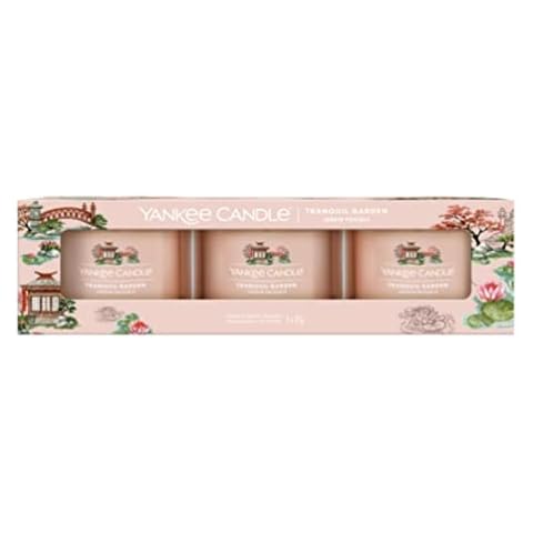 Yankee Candle Tranquil Garden Votive Set Cover