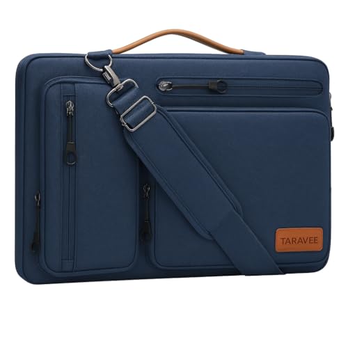 Image of Premium Laptop Shoulder Sling Bag, Executive Business Travel Messenger Bag for Men & Women, Luxury Protective Laptop Case Compatible with MacBook, HP, Dell,
