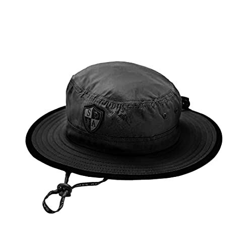 S A Company Bucket Hat & 3 Multipurpose Neck Gaiters | Black #TOP1