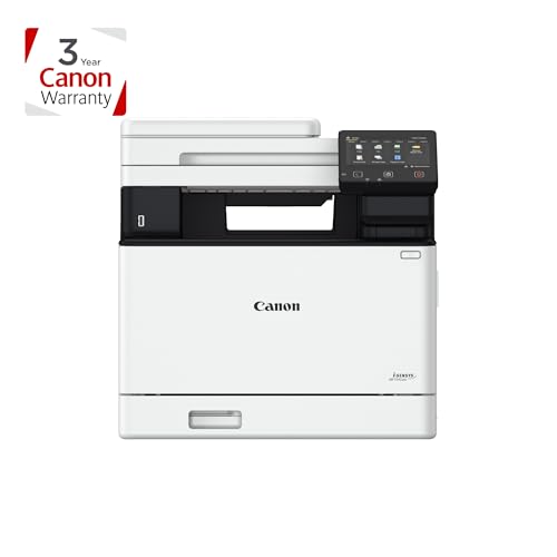 Canon i-SENSYS MF754Cdw Imprimante Impression Recto Verso Multifonction Laser Couleur A4, USB, LAN, Wi-FI, Cassette Papier de 250 Feuilles, écran Tactile