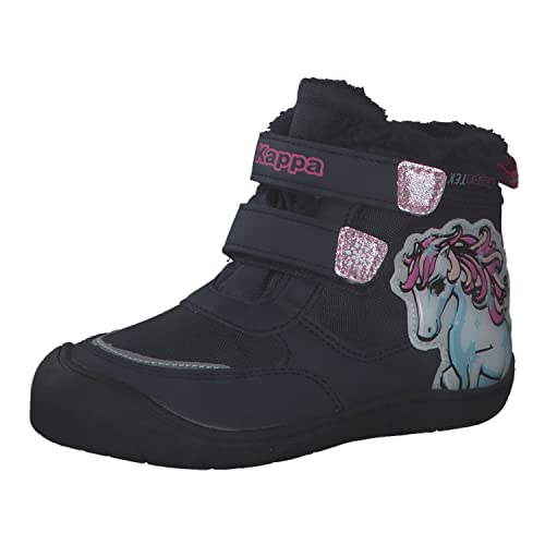 Kappa Unisex Kinder Flake Tex M Schneeschuh, Navy Pink, 27 EU