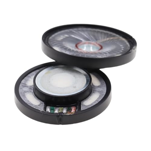 TQUXNGA 2 x 50 mm Headsets, Treiber, HiFi-Kopfhörer, Lautsprecher, Einheit, 112 dB, 32 Ohm, Kopfhörer, Lautsprecher, Reparatur-Headsets, Treiber-Kopfhörer, Kopfhörer-Ersatz