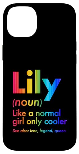 Lily Like A Normal Girl Only Cooler Queen ���O �X�}�z�P�[�X iPhone 14 Plus �p