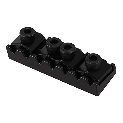 MOUNAY 7弦ロックナットエレキギターナットフロイドローズトレモロブリッジ48mm(ブラック)
