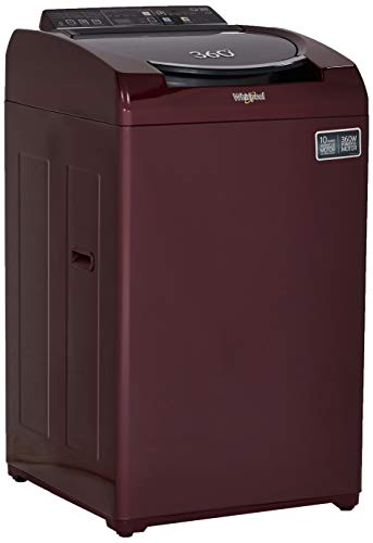 Image of Whirlpool 6.5 Kg Fully-Automatic Top Loading Washing Machine (360 degree BLOOMWASH ULTRA SC 6.5 10YMW, Pearl Wine, Inbuilt Heater)