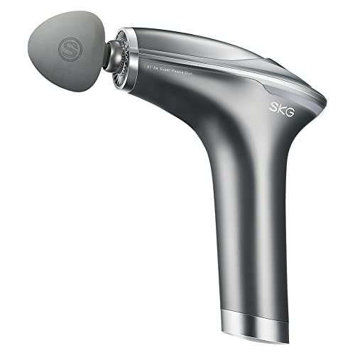Massage Gun-Muscle Massage Gun Deep Tissue Percussion for Athletes, 5 Speeds Portable Handheld Massager Gifts Idea for Leg Neck Back Pain Relief, Lightweight-Fast Charge, SKG X7Se