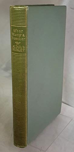 After many a summer: A novel (Collecteed works.... B0000CHP3A Book Cover