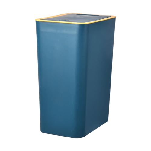 Caneca de basura Aramox grande con tapa presionable miniatura 5