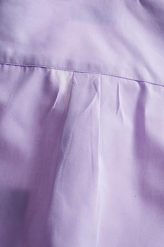 Tuxgear Boys Long Sleeve Dress Shirt with Striped Necktie and Pocket Square – Solid Color Button-Up4