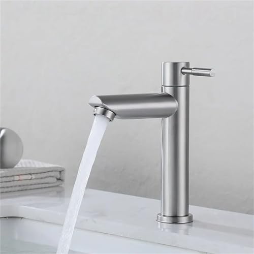 Robinet de lavabo 1/2 pouces à commande unique pour économie d'eau - 3