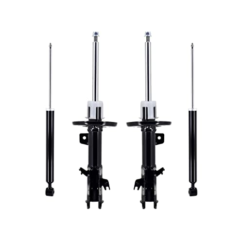 PM Auto Front-Rear Set 4 Suspension Shock Strut Assembly For 2011-2019 Ford Fiesta