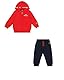Champion Baby - Jungen Legacy Retro Sport Td (306866) Ultralight Powerblend Fleece Hooded Anzug, Rot (RS011), 6 Monate EU
