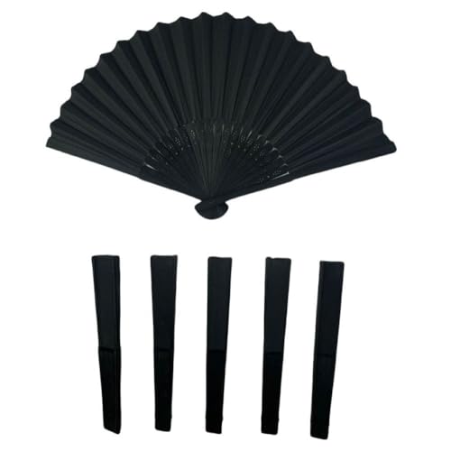 Corkwaw Lot de 10 éventails pliants décoratifs, 21,6 cm, ultra légers et portables pour mariages, fêtes, fêtes prénuptiales – Cadeau d'été parfait et...