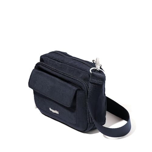 Image of Baggallini womens Modern Double Zip Crossbody