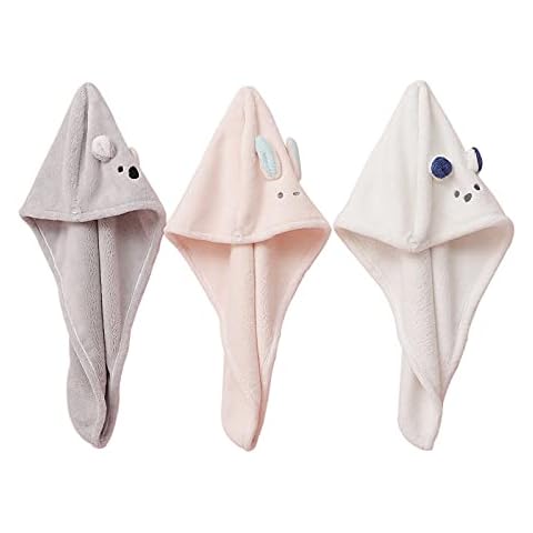 Hair Towel Wrap, Absorbent Quick Drying Hair Towels Cover