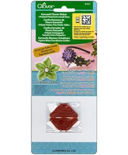 Clover flower maker pétal point extra small, la précision japonaise pour détails textiles