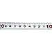 Shinwa Sokutei 10014 Silver Curb Measure 19.7 inches (50 cm)