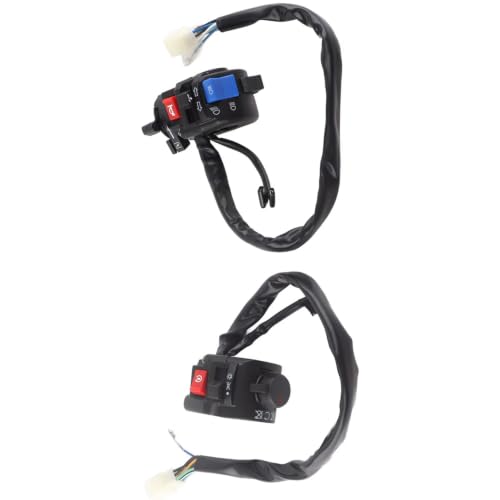 Commande clignotant moto pour remplacer un commodo défectueux sur guidon universel 22mm
