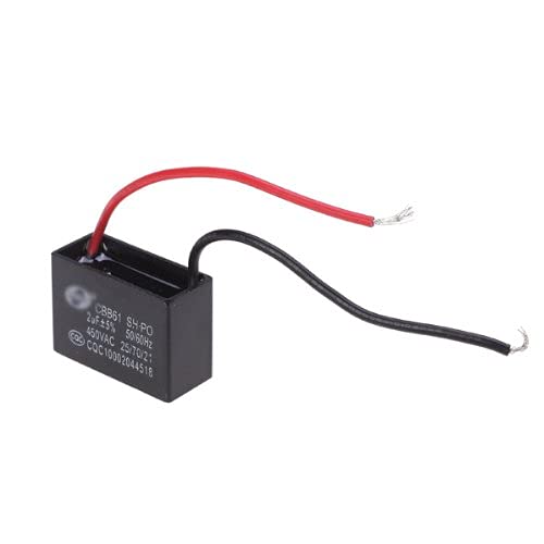 Imported 450V AC 1uF 50/60Hz Polypropylene Film Motor Start Run ...