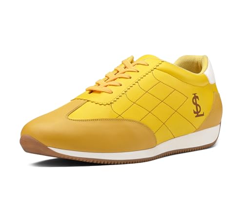 Image of LOUIS STITCH Men's Casual Lightweight Lace-Up Low-Top Sneakers for Men| Cushioned Comfort | Lightweight & Comfortable Casual Lace-Up Shoes | LSP-SNK-AVI010