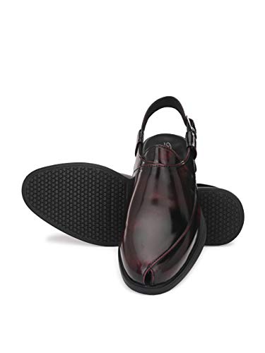 Image of Delize Men's Brown Roman Sandals