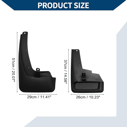 Image of Mud Flaps Splash Guards W /Mount Accessories for Nissan Armada Patrol Y63 2023 Front and Rear Mud Guards 1 Set