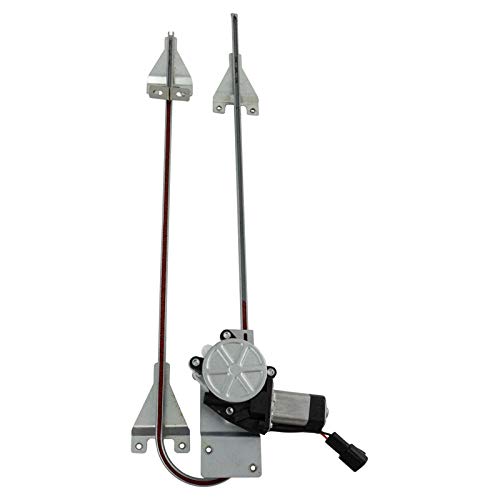 Image of TRQ Front Left Power Window Regulator & Motor Assembly Drivers Side Compatible with 1987-1996 Peterbilt 357 1988 378 2003-2005 379