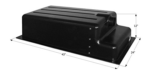 Image of ICON Holding Tank Recessed Drain HT152RE, w / 3 in Spigot & 4 Level Sensors