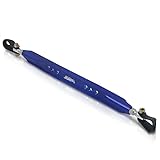 AJP Distributors JDM Sport Blue Front Lower Aluminum Strut Bar Brace Tower Tie Rod Chassis Suspension Stability Compatible/Replacement For Civic FA FG 2006 2007 2008 2009 2010 2011