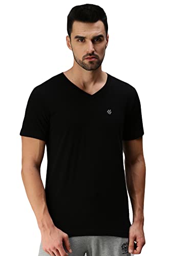 Image of ONN Men's Regular Fit Half Sleeve V Neck T-Shirt