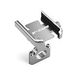 SAIQIAFC Motorrad Handyhalter Lenker GPS Halterung Halter Passt für Moto Morini XCape X-Cape 650 650X 2022 2023 CNC Aluminium-Handle Silver