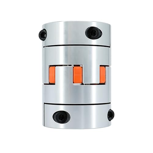Acoplador de acoplamiento flexible que reduce vibraciones en motores CNC D40L66 de tres mordazas